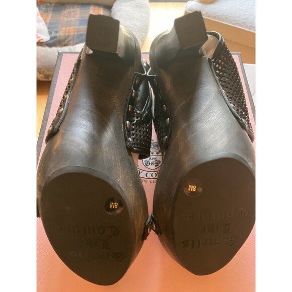Juicy Couture Women's Carli Cage Platform Heels Black Size 8M NIB - Picture 9 of 14